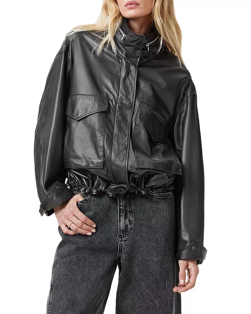 Allsaints Clay Leather Jacket