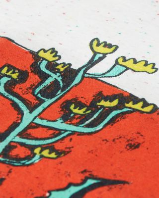 Boys' Front Artwork Neps Relaxed Fit Tee - Big Kid