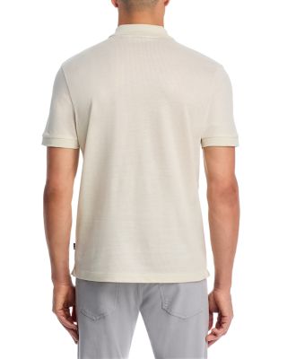 H Paras Quarter Zip Polo Shirt