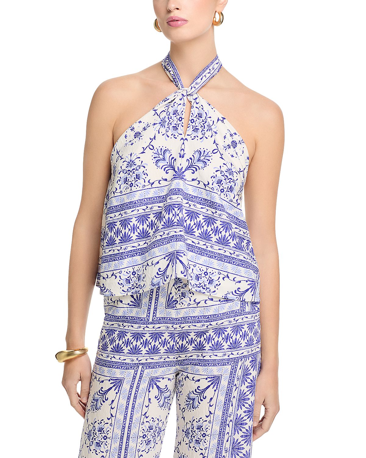 Aqua Boarder Halter Top - Exclusive