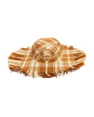Knight Stamp Woven Sun Hat