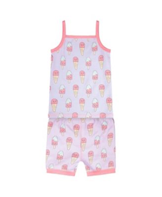  Girls' Organic Cotton Ice Creams Two-Piece Pyjama Set - Big Kid