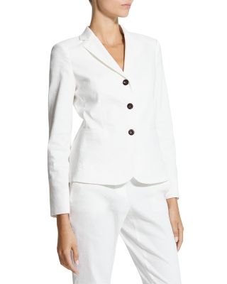 Shrunken Linen Blend Jacket