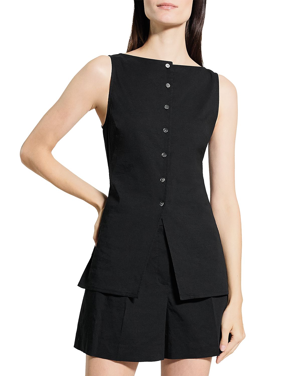 Theory Cutaway Vest Top