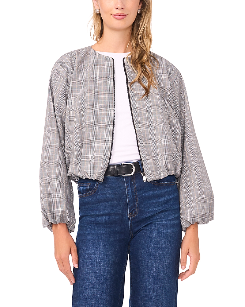Vince Camuto Cropped long Sleeve Bubble Jacket