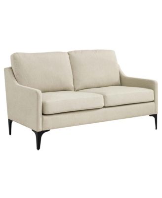  Corland Upholstered Fabric Loveseat