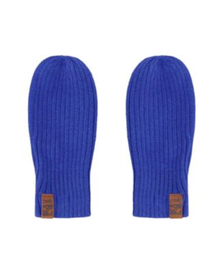  Boys' Soft Ribbed Knit Mittens - Little Kid, Big Kid