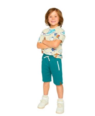 Boys' Organic Cotton Jersey Shoes T-Shirt - Little Kid, Big Kid