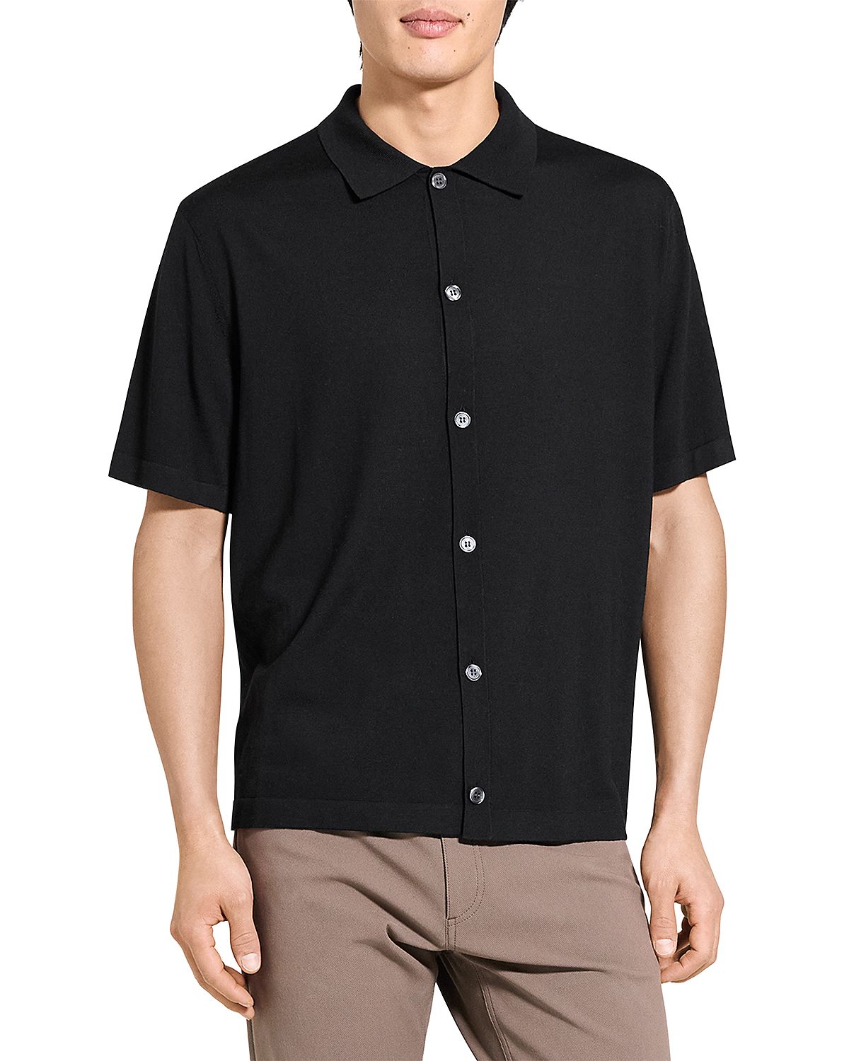 Theory Standard Fit Point Collar Shirt