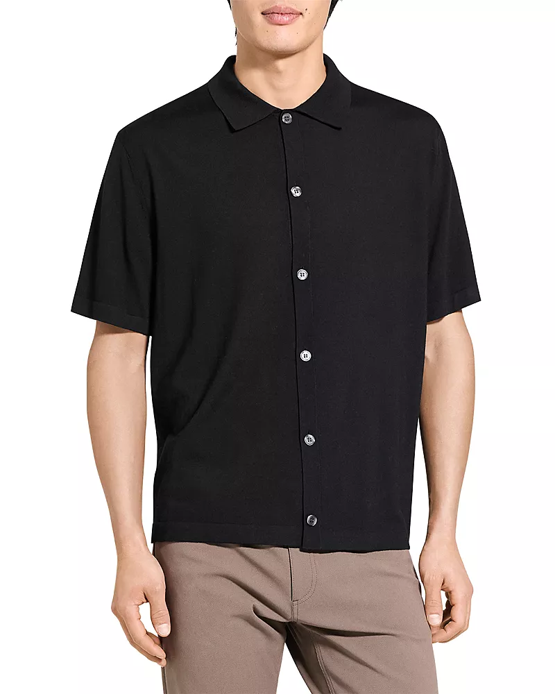 Theory Standard Fit Point Collar Shirt