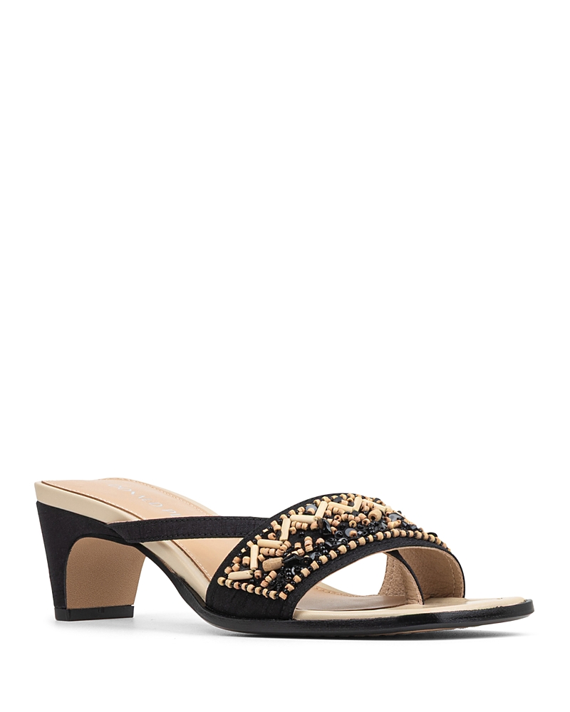 Donald Pliner Women's Dhora Mid Heel Dress Sandals
