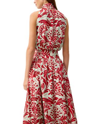 Goldie Silk Halter Neck Blouse