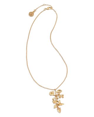 Meadow Bouquet Pendant Necklace, 16-18"
