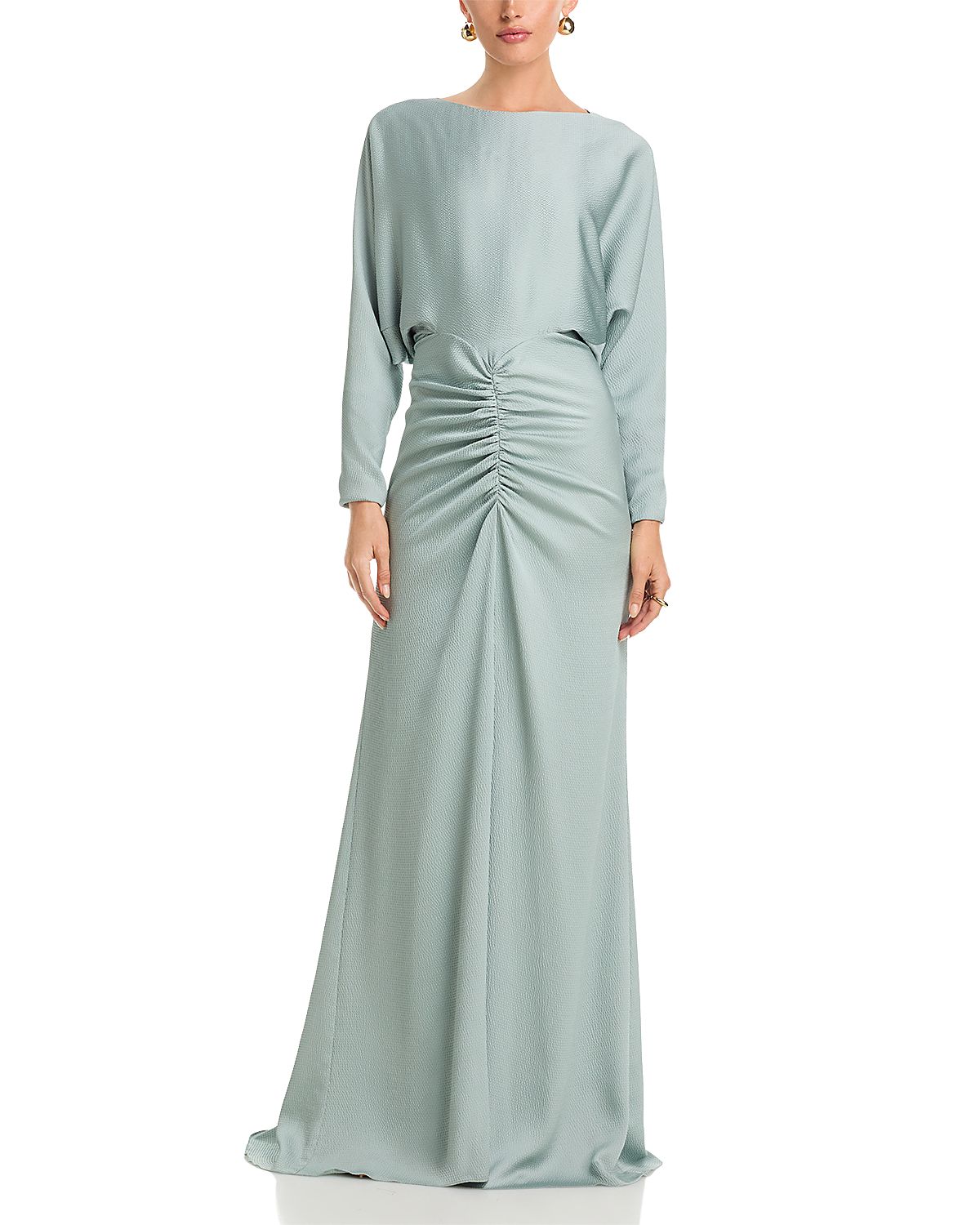 Amsale Dolman Sleeve Gown