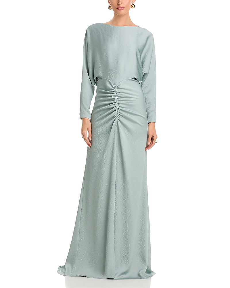 Amsale Dolman Sleeve Gown