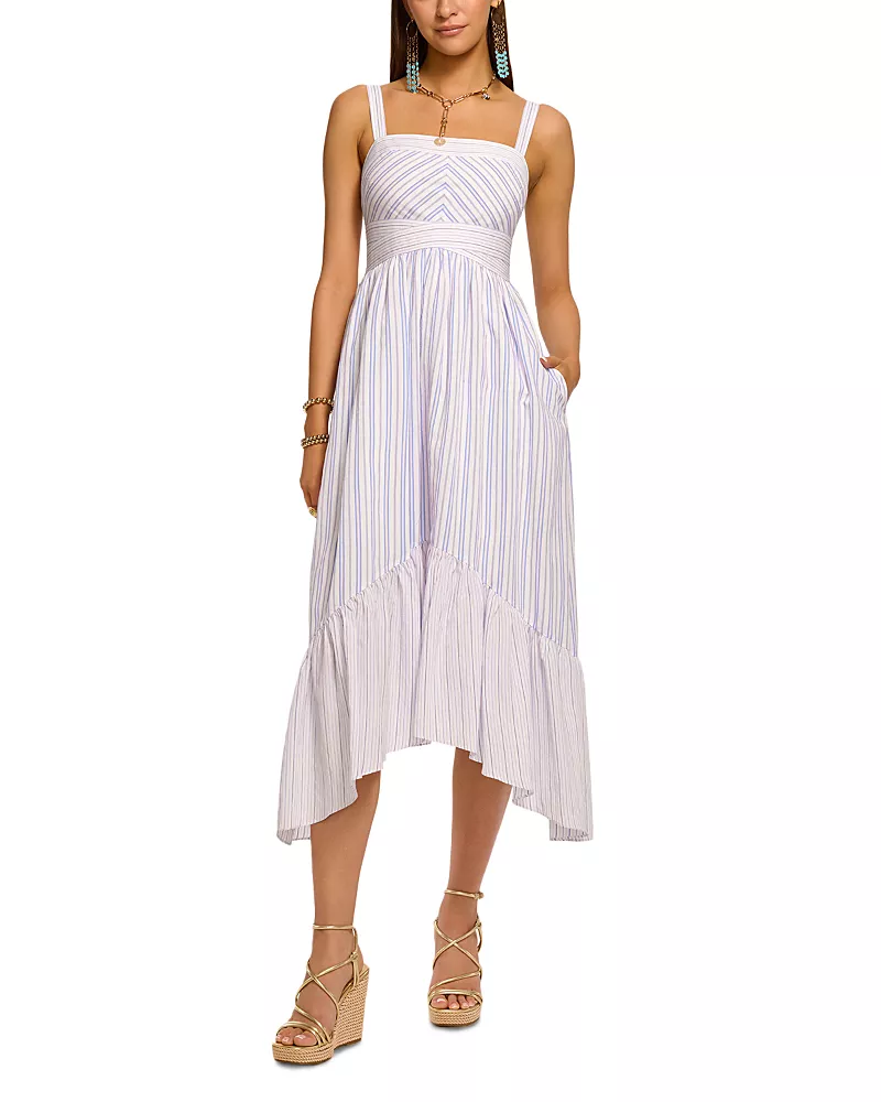 Ramy Brook Nadia Handkerchief Hem Dress