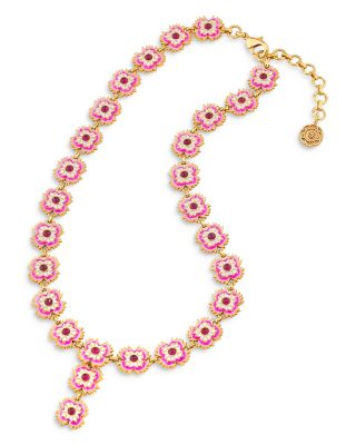 Dianthus Convertible Necklace, 16"-18"