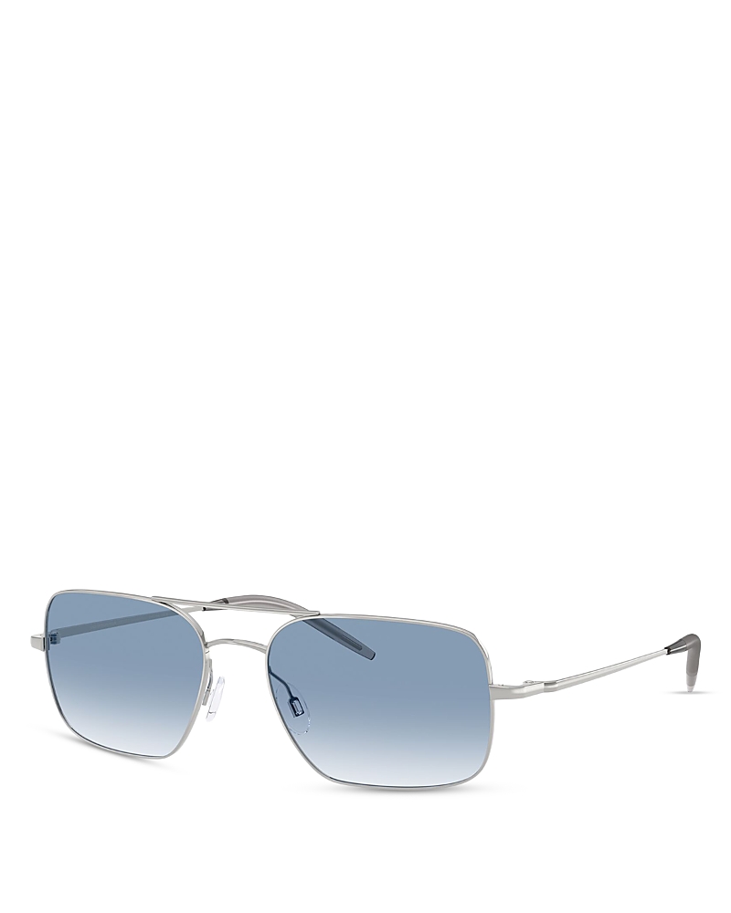 Oliver Peoples Victory Ii Pillow Sunglasses, 55mm