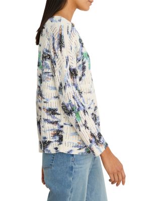 Water Lillies Pointelle Sweater