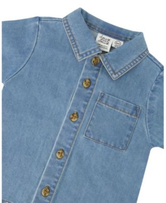 Boys' Chambray Top and Short Set - Baby