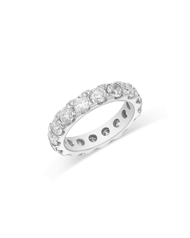 Bloomingdale's Fine Collection Diamond Eternity Band in 14K White Gold, 5.0 tcw