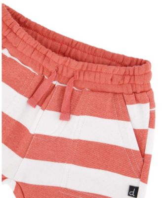 Boys' Organic Cotton T-Shirt and Stripes Short Set - Baby