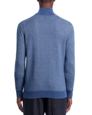 Quarter Zip Mock Neck Sweater