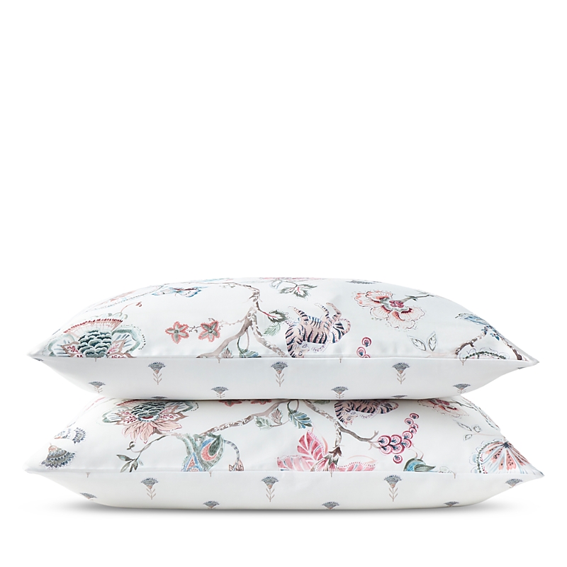 Christy Tropical Floral Cotton Sateen Pillowcase Pair, King - Exclusive