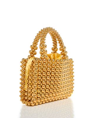Beaded Top Handle Bag - Exclusive