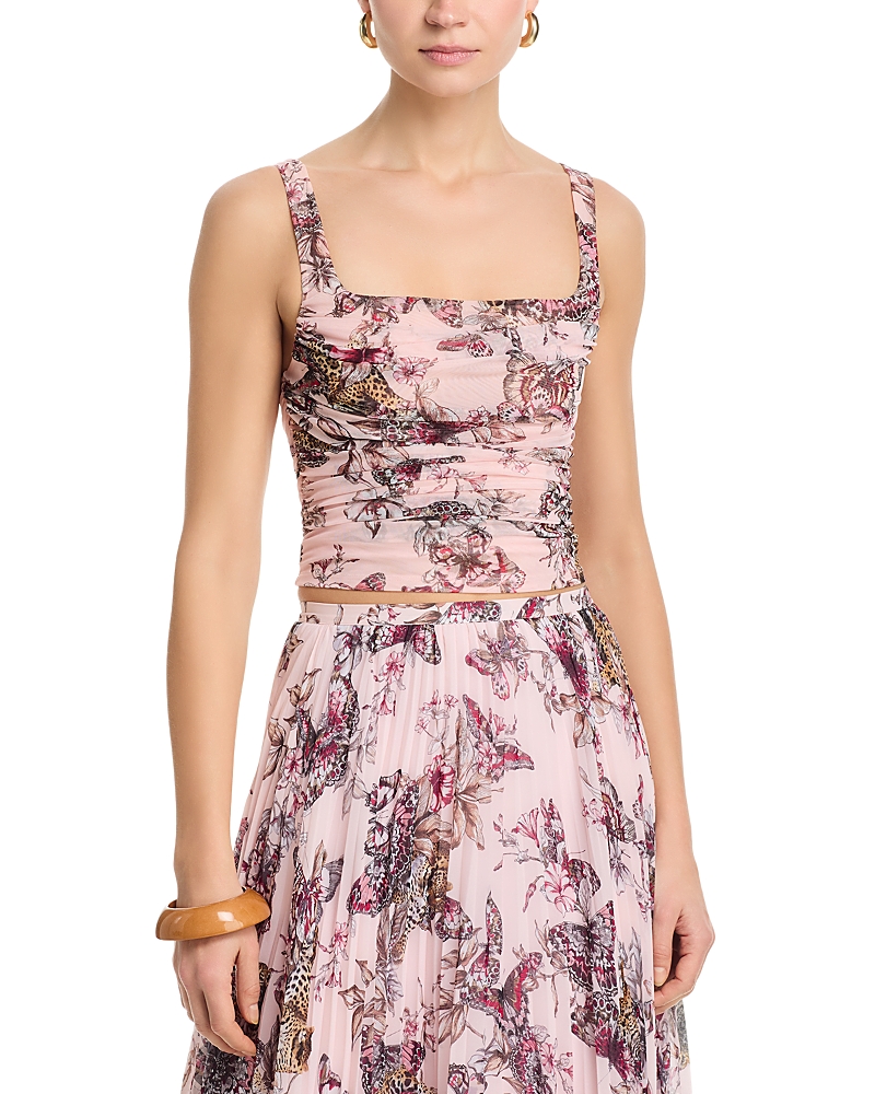 L'Agence Rasha Shirred Tank