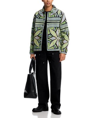 Godhadi Printed Quilted Jacket