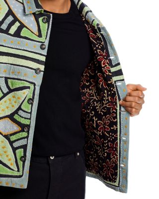 Godhadi Printed Quilted Jacket