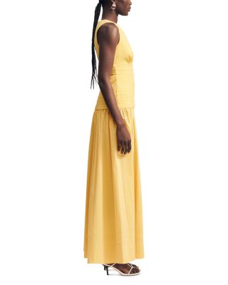 Campbell Gathered Maxi Dress