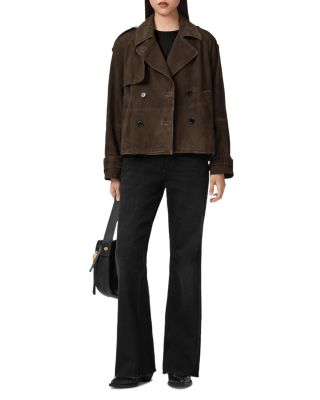 Reya Suede Cropped Jacket