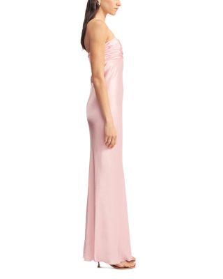 La Lune Strapless Maxi Dress
