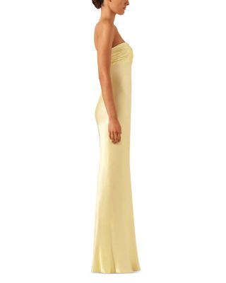 La Lune Strapless Maxi Dress