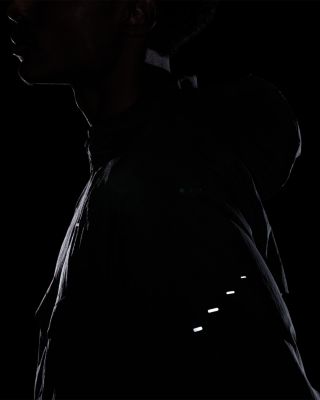 Reflective Hooded Logo Jacket