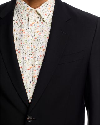 Soho Canvas Wool And Mohair Extra Slim Fit Suit