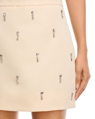 Jewel Satin Top & Jewel Satin Mini Skirt - Exclusive