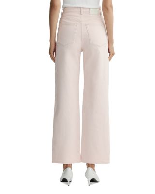 Petite Karmine High Rise Ankle Wide Leg Jeans in Ballet