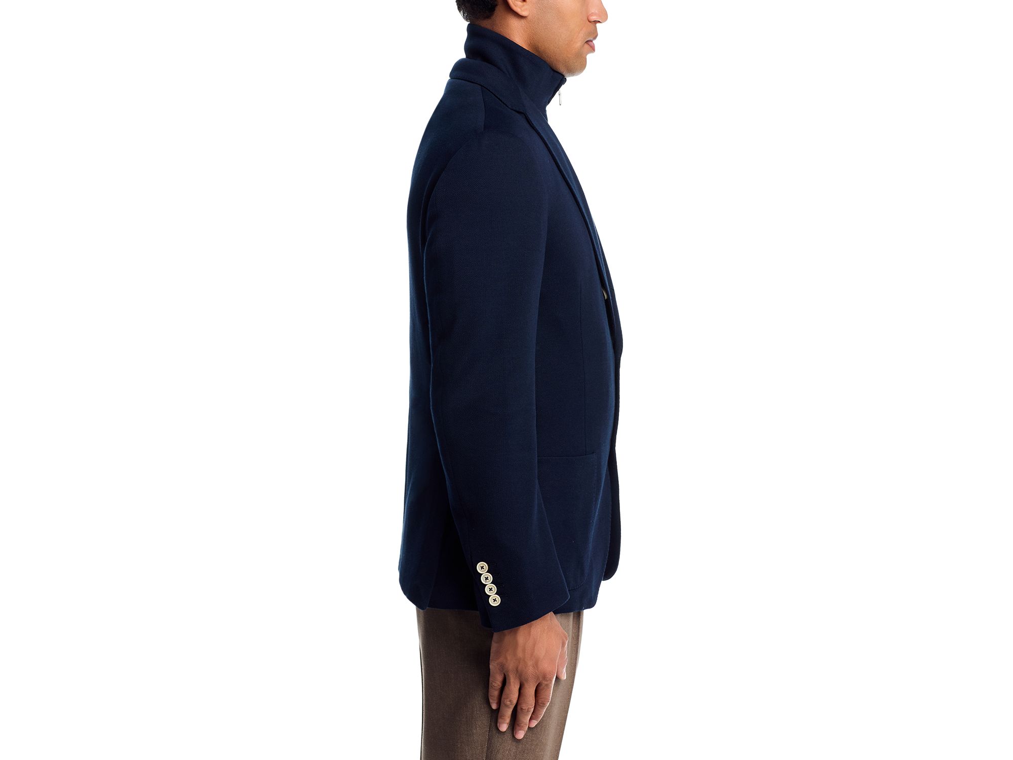 Cotton Jersey Jacket With Removable Bib — Image 5