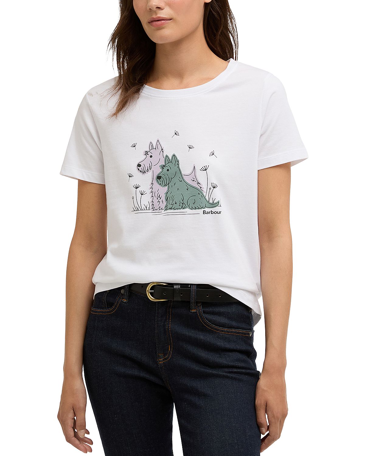 Barbour Clover Graphic Tee