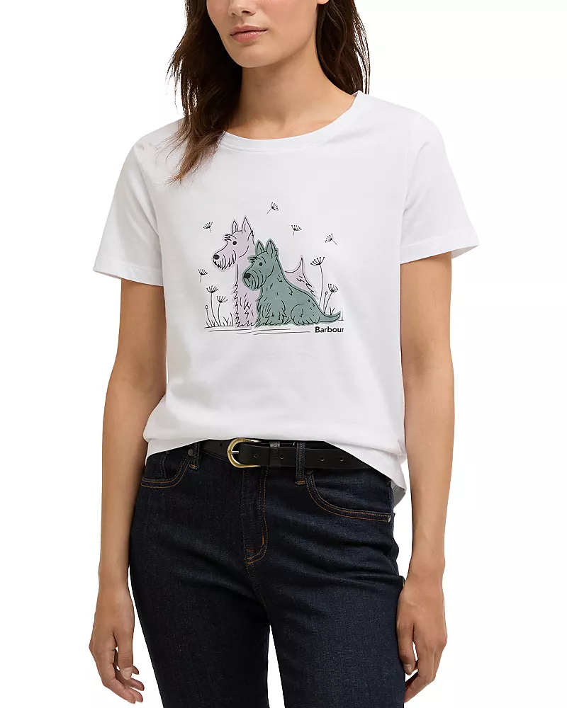 Barbour Clover Graphic Tee