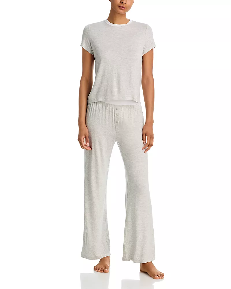 Aqua Great Escape Tee & Pants Pajama Set - Exclusive