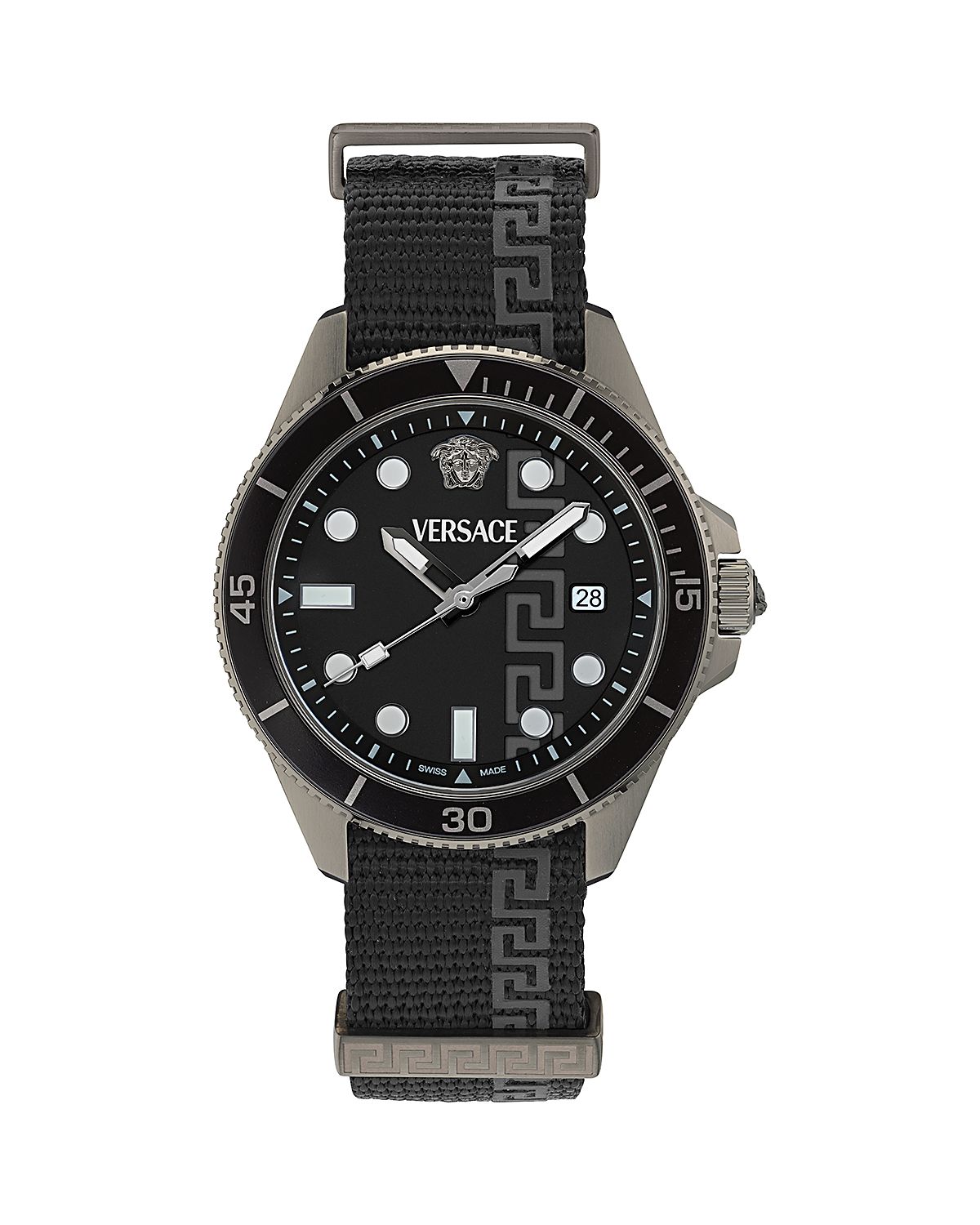 Versace Greca Force Nato Watch, 42mm