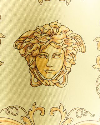 Silk Twill Print Dress