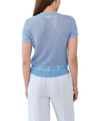 Short Sleeve Sweater Top