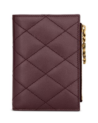  Cassandre Bijou Bi-Fold Wallet in Grain De Poudre Leather