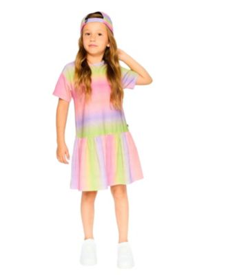  Girls' Heart Back Cut Out Jersey Dress - Little Kid