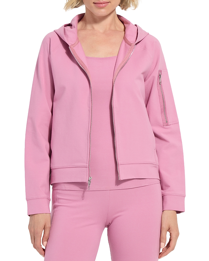 Lysse Cotton Zip Up Hoodie Sweatshirt